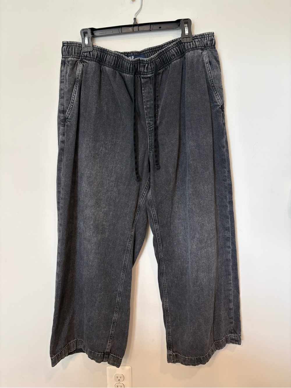 Gap baggy sweatpants jeans grey wash xl